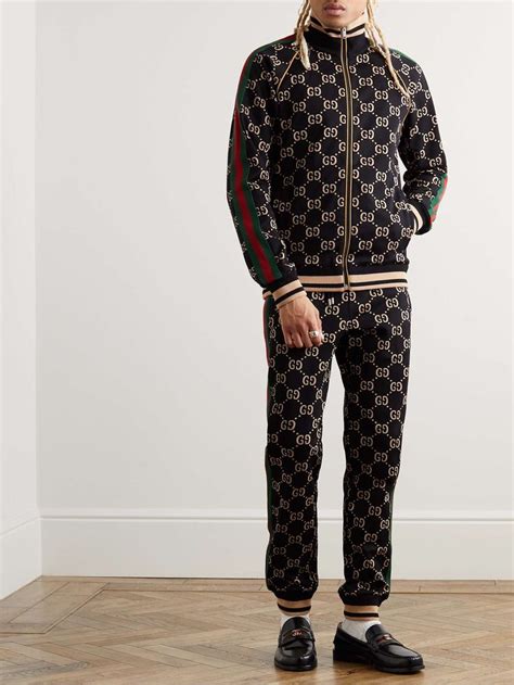 gucci monogram tracksuit|gucci tracksuit women's price.